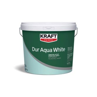 Γεμιστικό αστάρι νερού τοίχων 3L KRAFT Dur Aqua White