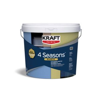 Ελαστομερές μονωτικό χρώμα εξωτερικών τοίχων 3L KRAFT 4 Seasons Elastic