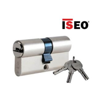 Κύλινδρος ασφαλείας 90mm(40-50) 5 κλειδιά ISEO R6-ΝΙΚΕΛ