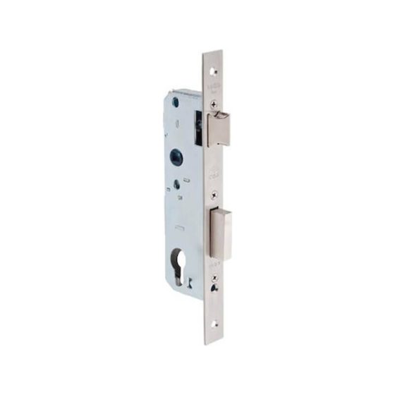 Κλειδαριά ασφαλείας 20mm για πόρτες αλουμινίου & μεταλλικές CISA locking line-ΝΙΚΕΛ