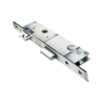 Κλειδαριά ασφαλείας 30mm με ρυθμιζόμενη γλώσσα για πόρτες αλουμινίου & μεταλλικές DOMUS-INOX