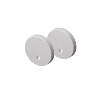 Set Of Silver Plastic End Caps For Profile P230