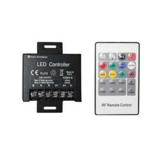 Power Rgb Led Controller 20A 240W/12V 480W/24V & Rf Remote