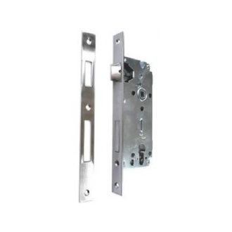 Κλειδαριά ασφαλείας ξυλόπορτας 45mm CISA Locking Line-ΝΙΚΕΛ